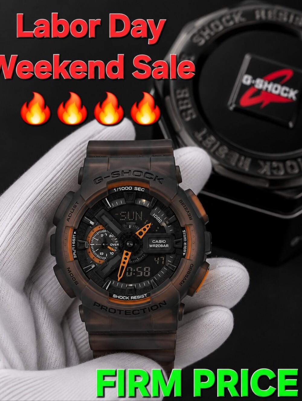 Casio G-Shock 48mm Unisex NEW WITH BOX